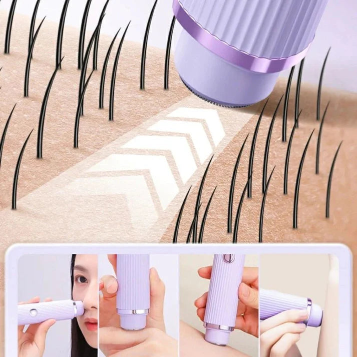 Finishing Touch Body and Facial Epilator - Fast, Painless Hair Removal Wherever You Are! -