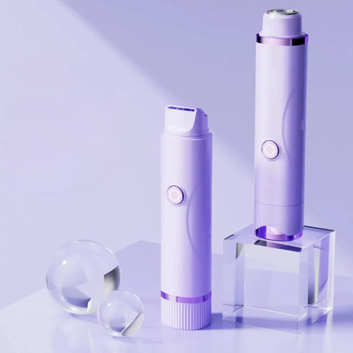 Finishing Touch Body and Facial Epilator - Fast, Painless Hair Removal Wherever You Are! -